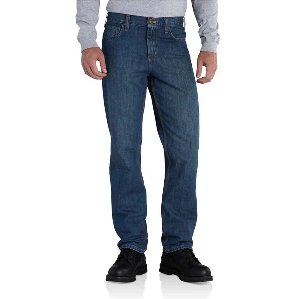Carhartt Men's Straight Fit Elton Jeans Size 42x30 Relaxed Fit Casual Workwear